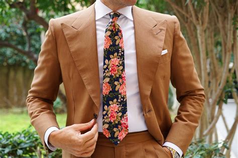 hawaiian pink floral necktie men s ties design neckties otaa floral necktie mens wedding
