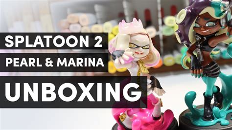 Pearl And Marina Splatoon 2 Amiibo Unboxing Youtube