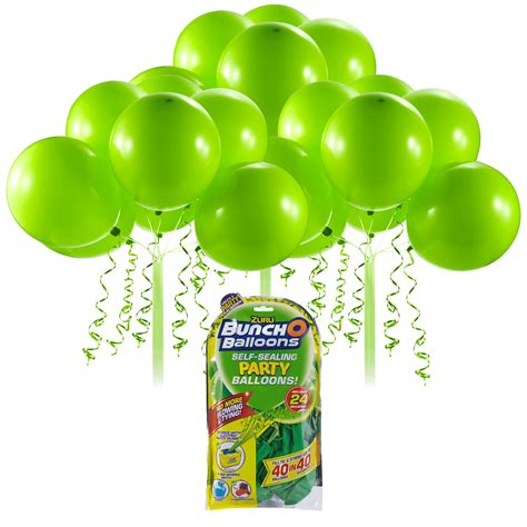 Bunch O Balloons 11 Green Balloons 24 Count