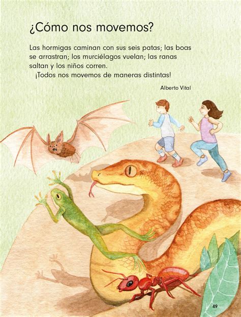 Lengua Materna Español Lecturas Primer grado 2020 2021 Página 49 de