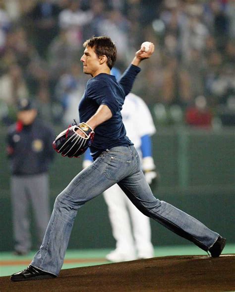 Memorable Celebrity First Baseball Pitches