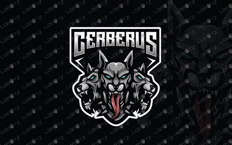 Cerberus Mascot Logo For Sale Premade Gaming Logo Lobotz