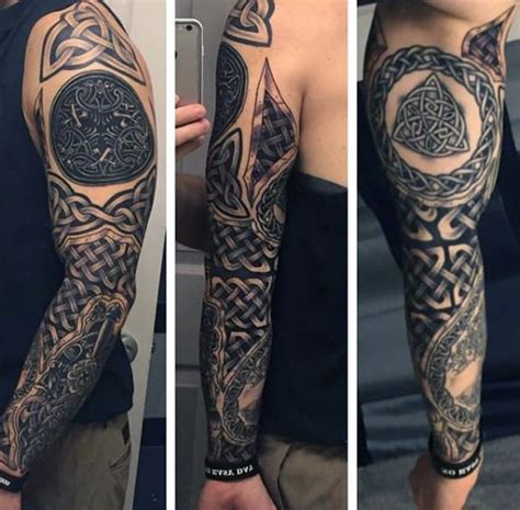 See 24 List Of Full Sleeve Celtic Tribal Tattoos They Did Not Let You In