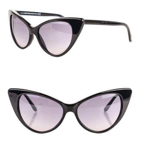Tom Ford Nikita Cat Eye Sunglasses Tf173 Black 171289