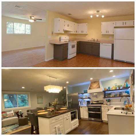 Before And After Open Concept Open Concept Home Decor Home