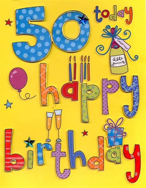 Amsbe 50 Birthday Cards 50th Birthday Cardcardsecard For Men