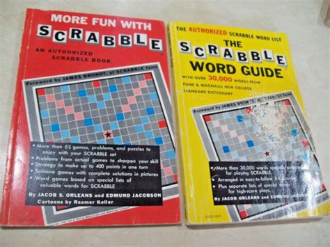 Scrabble Word Guide List And More Fun With Scrabble Books Ebay