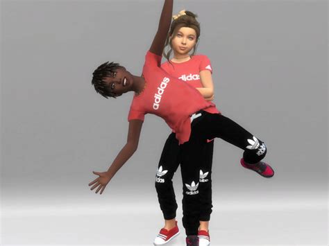 The Sims Resource Adidas Trousers For Children