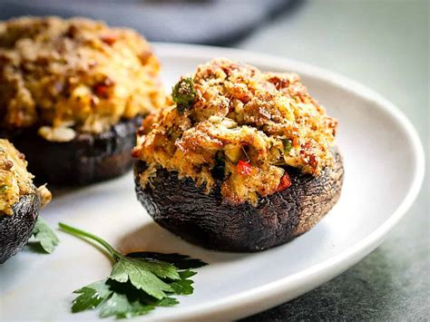 Award Winning Crab Stuffed Mushrooms Easy Crab Stuffed Mushrooms