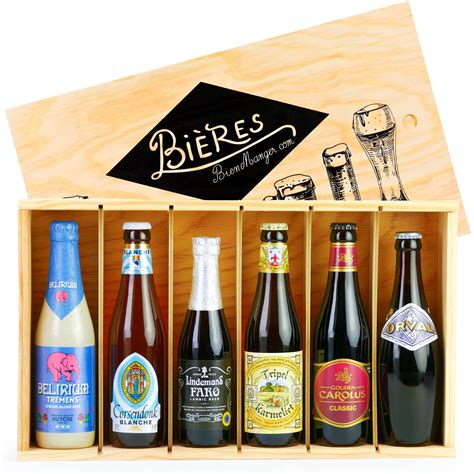 Coffret Cadeau De 6 Bières Belges Dexception Bienmanger Paniers