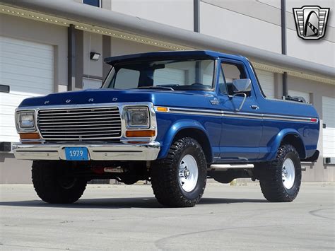 1979 Ford Bronco Blue Ford Daily Trucks