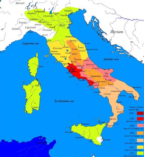 Mapa De La Antigua Roma Y Sus Alrededores Mapa De La Antigua Roma Y
