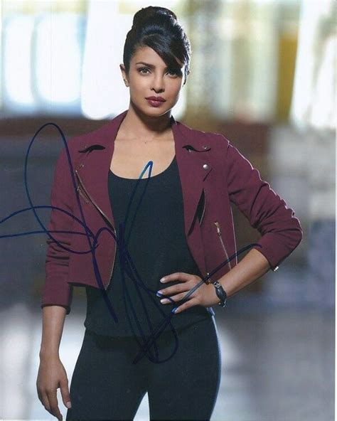 Priyanka Chopra Signed Autographed Quantico Alex Parrish Photo Etsy