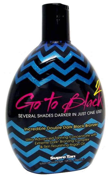 Lotion Review Supre Tan Go To Black² ™ Double Dark Bronzer