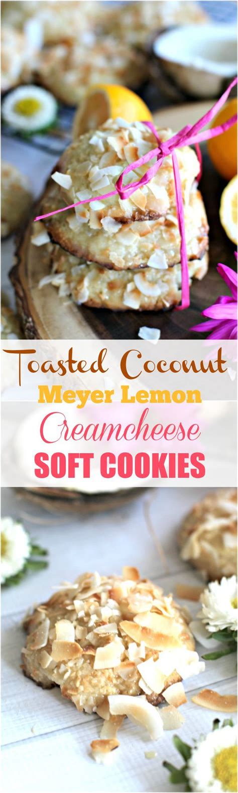 The lime zest, coconut oil, and white chocolate chips all work so well together. Cheesecake Coconut Cookies | Recipe | Dessert recipes ...