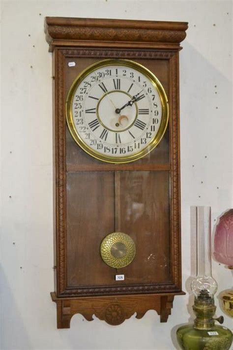 Country Sessions Wall Clock Late 19th Century American Clocks Wall Horology Clocks