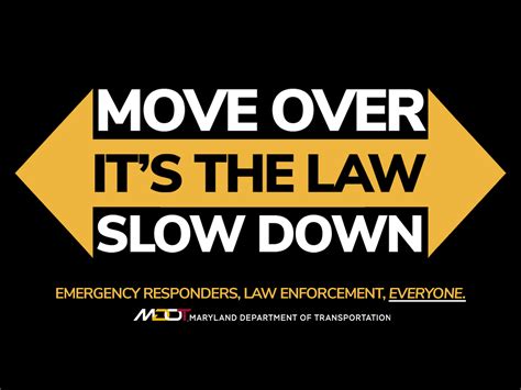 Maryland State Police Reminding Motorists Move Over Law Expands To All