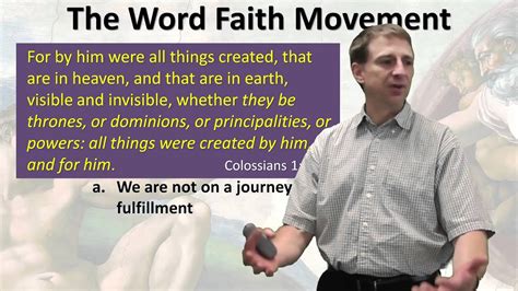 The Word Faith Movement Class 11 Of 11 Youtube
