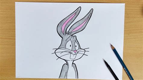 How To Draw Bugs Bunny From Looney Tunes Clipart Best Clipart Best