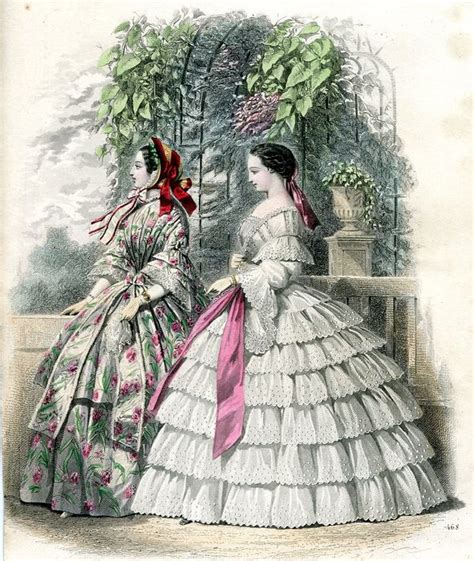 Jules David 19th Century Two Ladies In The French 19th