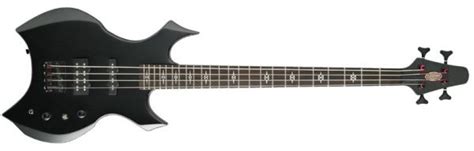 E Bass Gothic Black Heavy Metal Stagg Xb300 Gbk