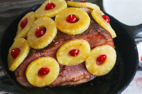 Pineapple Honey Baked Ham Recipe With Images Honey Baked Ham Baking With Honey Pineapple