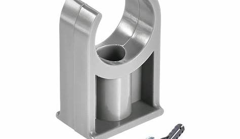 PVC Pipe Clamps Clips, Fit for 20mm/0.79" OD TV Trays Tubing Hose