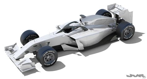 Generic F1 2015 2016 Race Car 3d Model Cgtrader