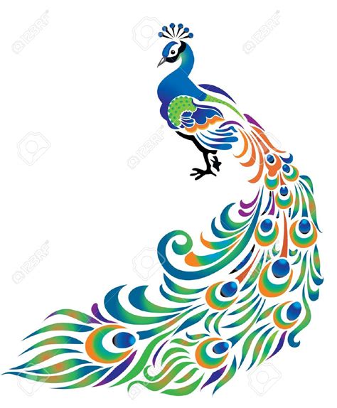free peacock clipart 2 clipartix