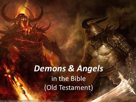 Demons & Angels in the Bible (Old Testament)