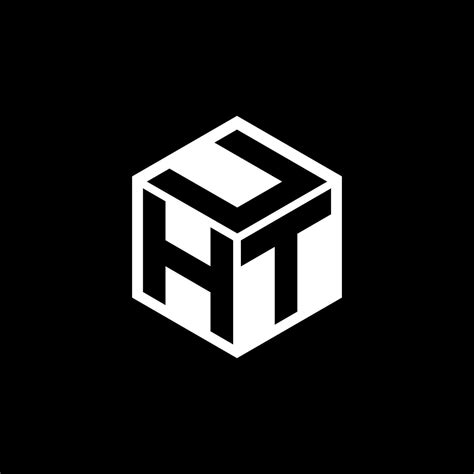 Htu Letter Logo Design In Illustration Vector Logo Calligraphy
