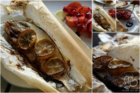 En papillote means in paper in french. COCINA THE ONE: LUBINA AL LIMÓN EN PAPILLOTE - You are the one