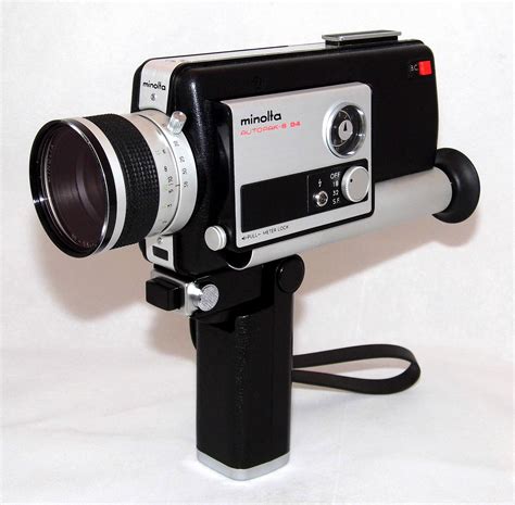Vintage Minolta Autopak 8 D4 Super 8 Movie Camera Made In Japan Circa