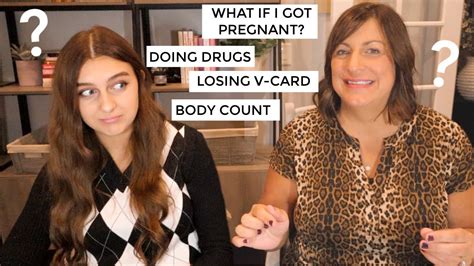 Asking My Mom Awkward Questions Teens Are Afraid To Ask Youtube