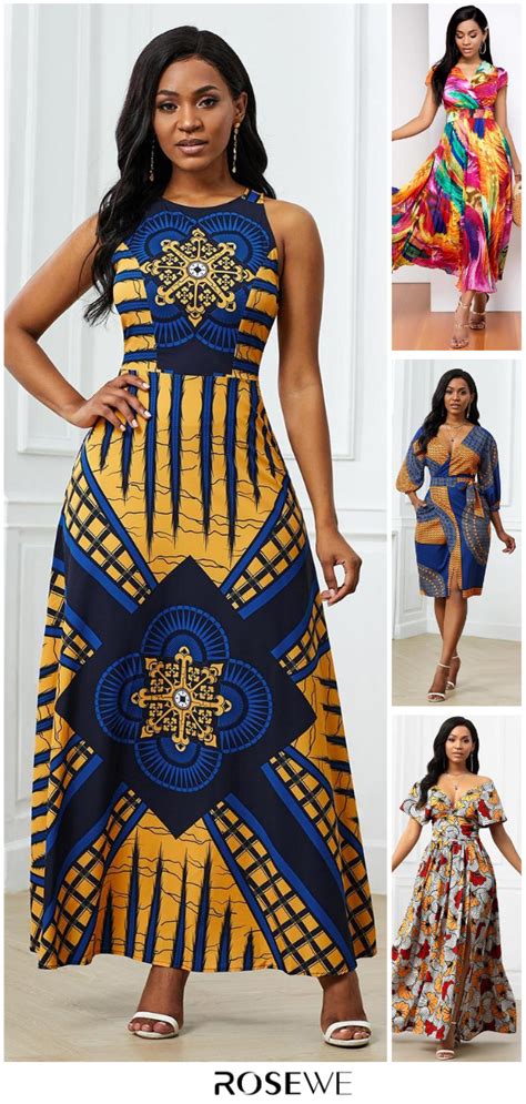 Rosewe Best Dresses For You😘😘 Latest African Fashion Dresses Women