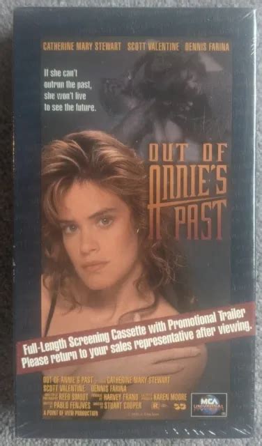 BRAND NEW OUT Of Annies Past VHS Screener TV Movie 1995 Thriller