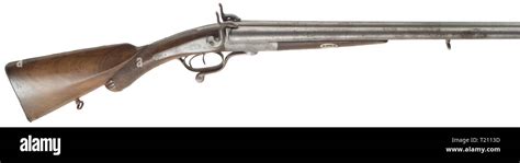 Civil Long Arms Pinfire Lefaucheux Double Barrelled Shotgun France