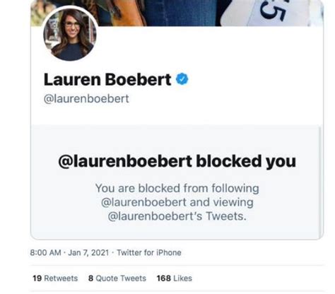 Congresswoman Lauren Boebert Sued For Blocking Former Legislator On