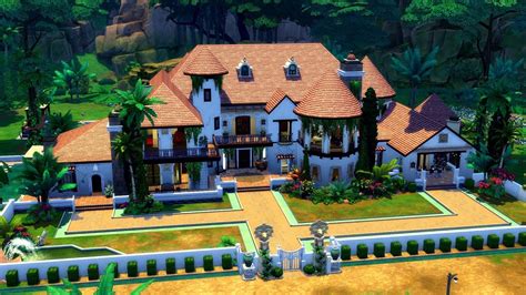 The Sims 4 Speed Build Villa Zul Youtube