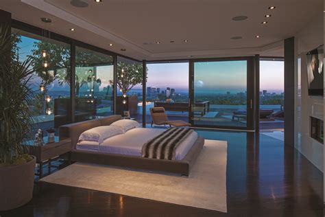 Bedroom In Beverly Hills Luxury Home With A View Luxury Bedroom