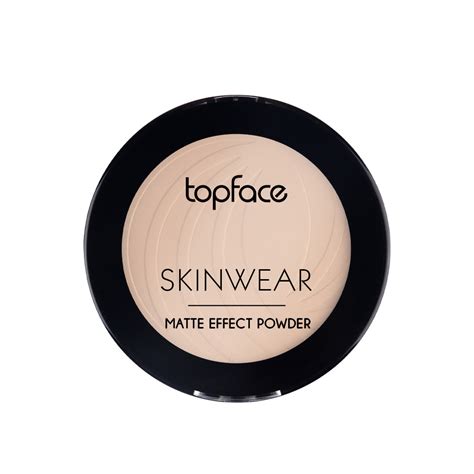 Topface Skinwear Matte Effect Powder 001 Mapara Tunisie