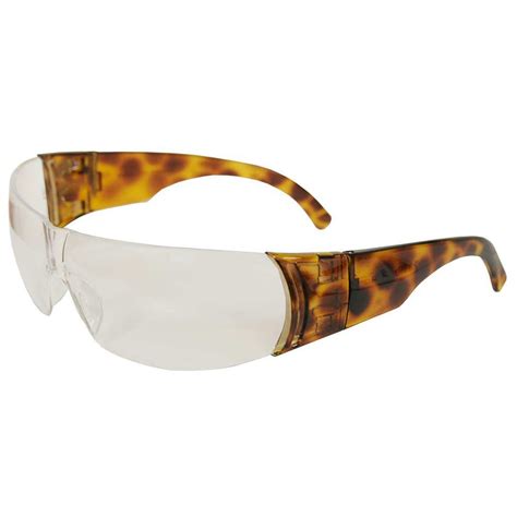 Howard Leight W300 Women S Safety Glasses Tortoise Shell Frame Clear Lens