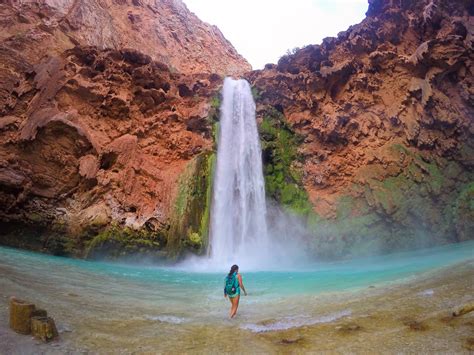 Magical Waterfalls Of Havasupai Reservation Camping For