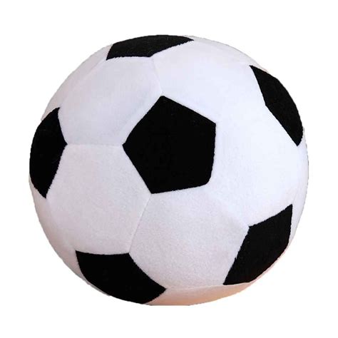 Fleinnghoz Cartoon Soccer Ball Pillow Stuffed Plush Baby Football