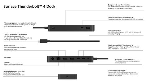 Supercharge Your Surface With The Surface Thunderbolt™ 4 Dock Data3