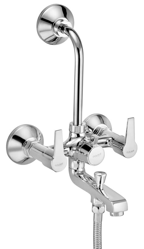 Bath Shower Mixer In With L Bend And Provision For Hand Shower
