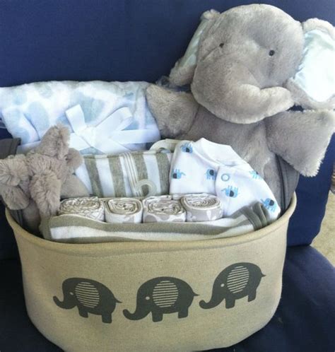 We did not find results for: Baby boy elephant basket... cute baby shower gift gray ...