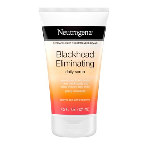 Neutrogena Blackhead Eliminating Salicylic Acid Face Scrub 42 Oz