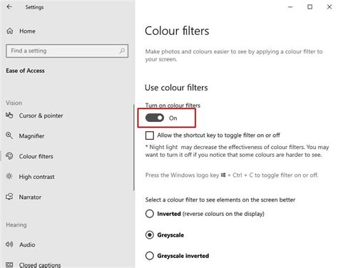 How To Enable Colorblind Mode On Windows 10 Computer