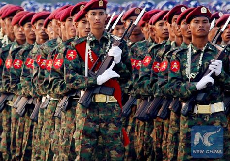 Armed Forces Day Myanmar Army Chief Vows To Ensure Smooth Transfer Of
